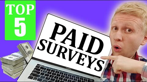 Top 5 Paid Survey Sites That Actually Pay WORLDWIDE (Get Paid TODAY!)