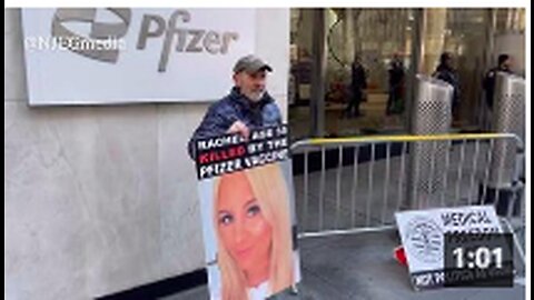 Demonstration at Pfizer HQ in New York