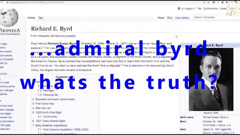 ...admiral byrd whats the truth?