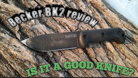 KABAR BECKER BK2 REVIEW. A knife I like that I didn't make.