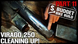 Virago 250 Build - PART 11. CLEANING UP!