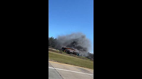 Toll Booth Fire In West Virginia