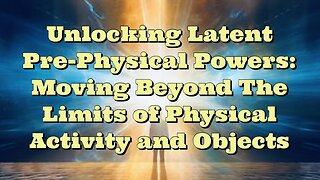 Bobby Hemmitt: Moving Beyond The Limits of Physical Activity and Objects