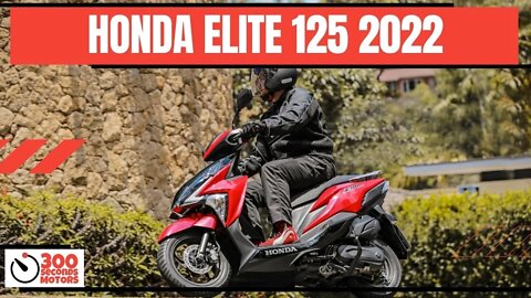 HONDA ELITE 125 2022 the entry level of Scooters