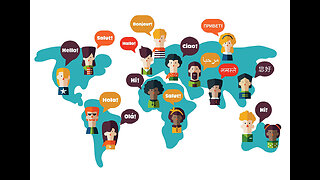 Polyglot traveler speaking 8 languages