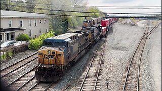 CSX Mile Post 299 & 282 On A April Afternoon