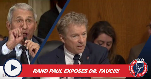 Rand Paul Exposes Dr. Fauci!!! Fauci Funded the Controversial Wuhan Gain-of-Function Laboratory