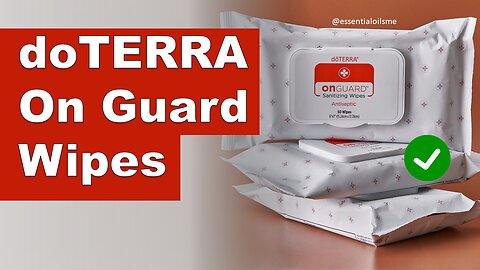 doTERRA On Guard Wipes Benefits and Uses