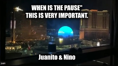 Juanito & Nino Great > "When is The Pause". This is Very Important.