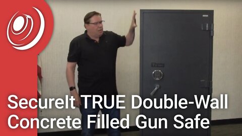 SecureIt TRUE Double-Wall Concrete Filled Gun Safe Video