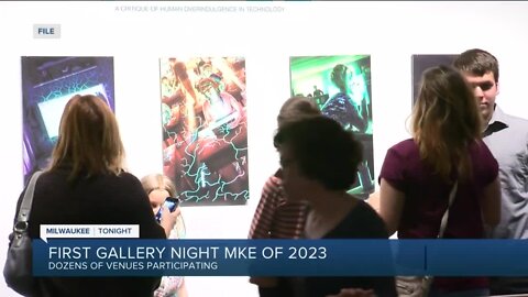 Gallery Night MKE underway in four Milwaukee neighborhoods