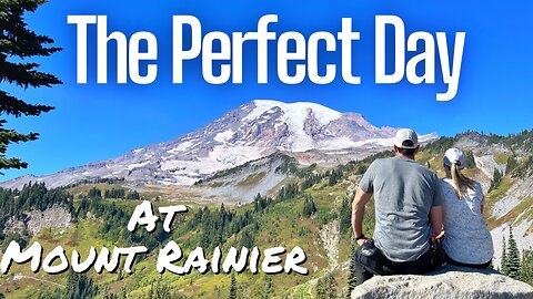 A Perfect Day At Mt Rainier National Park 🏔️ Panorama View Is A Must!