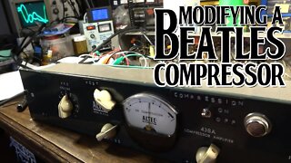 The Beatles' Abbey Road SECRET WEAPON - 1960s ALTEC SUPER 438A 436B Compressor Preamp Mods
