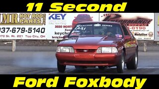 11 Second Foxbody Mustang Outlaw Street Cars TNT