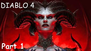 Diablo 4 Walkthrough Gameplay Part 1 - I went ROGUE!