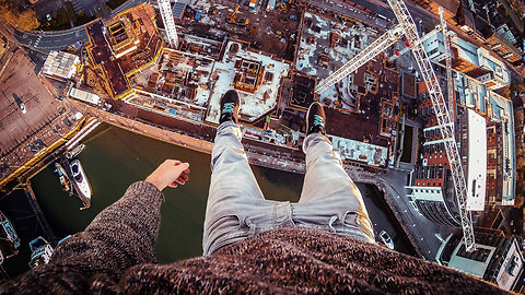 Southampton Crane Climb - James Kingston