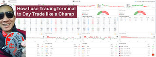 How I use TradingTerminal to Plan My Trades #BBT #daytrade #stockmarket