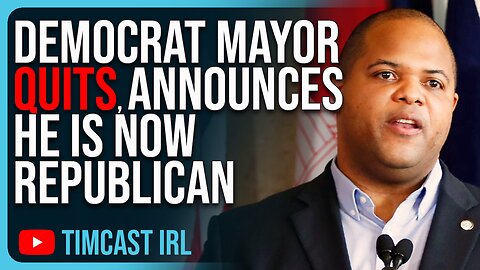 Democrat Mayor QUITS, Announces He Is Now Republican As Dem Policies DESTROY Cities