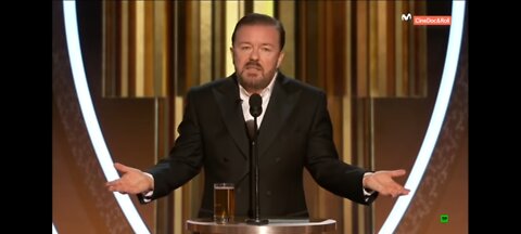 ..that time Ricky Gervais didn't give a single f*ck