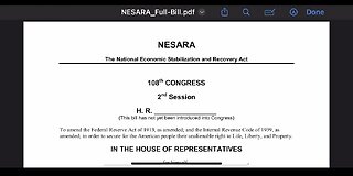 NESARA: NATIONAL ECONOMIC STABILIZATION AND RECOVERY ACT