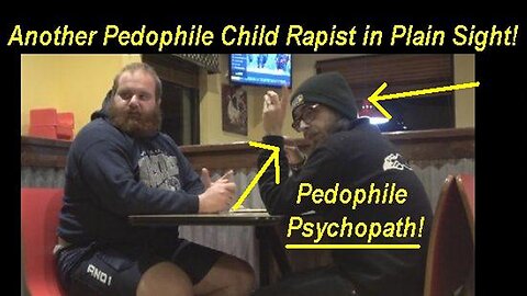 Pedophile Psychopath Child Rapist Confronted At Work In Front Of His Fiance!