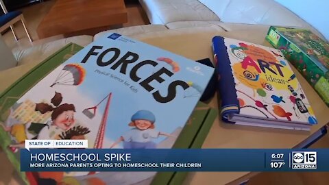 More Arizona parents opting to homeschool children