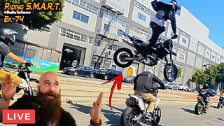 🔴LIVE: The Craziest Crash This Year / Riding S.M.A.R.T. 74