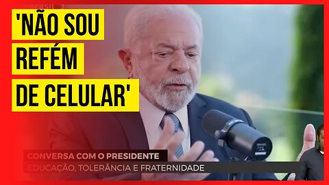 Lula nao suporta celular e não atende à noite nem caso de morte de amigo
