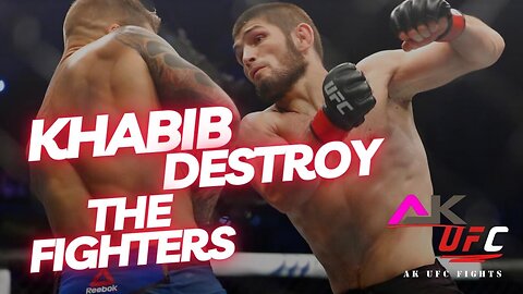 "Unstoppable Force: The Dominance of Khabib Nurmagomedov"