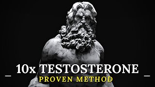 The Most SCIENTIFIC Way To BOOST Your TESTOSTERONE (Do THIS...)HIGH Value Menself development coach