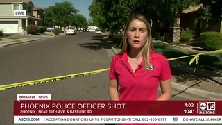 Phoenix officer shot several times, expected to survive
