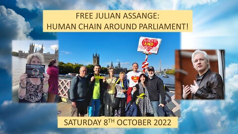 FREE JULIAN ASSANGE DEMONSTRATION! SATURDAY 8TH OCT 2022