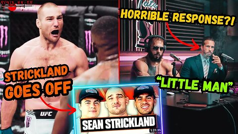 Tristan Tate RIPS Sean Strickland for his STRONG CRITICISM of BROTHER Andrew Tate