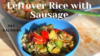 Dinner Recipes - Leftover Rice and Vegetable | Leftover food Recipes