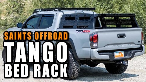 Saints Offroad Tango Bed Rack | 2020 Toyota Tacoma. #saintsoffroad #tacoma #toyota