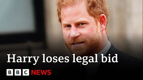 Prince Harry loses legal challenge over security - BBC News