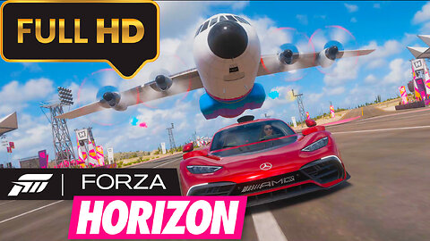 EXCITING ARRIVAL AT THE FORZA FESTIVAL in Forza Horizon 5 of Granny at Grandma Driver Channel