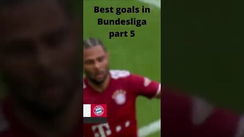 Best goals in Bundesliga part 5