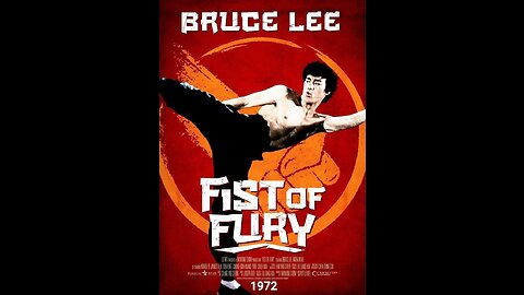 Cross kick Studio Films Bruce Lee Poster 4 Fist Fury