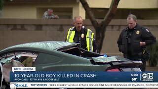 10-year-old killed, three other children injured in crash