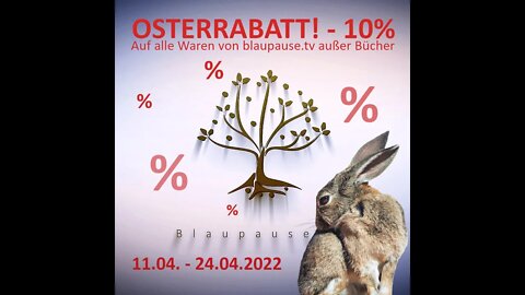 10 % Oster-Rabatt bis zum 24.04.2022 auf alle Produkte außer Bücher