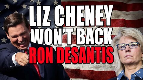 Liz Cheney won't support Ron DeSantis. Does anyone care?