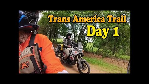 Day One, Trans America Trail motorcycle ride
