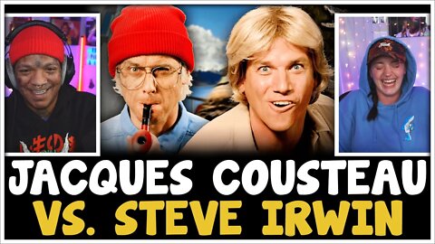Epic Rap Battles of History - "Jacques Cousteau vs. Steve Irwin" (Reaction) | The Flawdcast