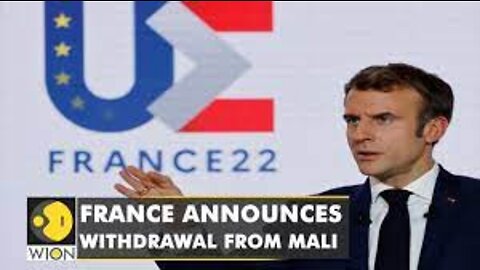 France and allies announces withdrawal of its troops from Mali| Latest English News| WION World News