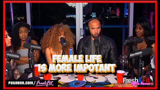 ANDREW TATE " Female Life Is More Valuable Then Male Life"