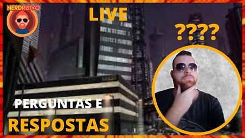 LIVE - RESPONDENDO PERGUNTAS SOBRE O CANAL