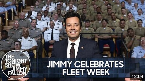 Jimmy Celebrates Fleet Week, Biden's Press Conference Jump Scare - The Tonight Show