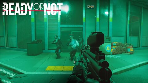 Ready Or Not: 4U Gas Station Barricaded Suspects Gameplay (No Commentary)