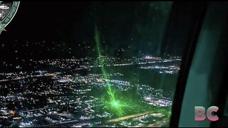 Man accused of shining green laser at two helicopters flying over Spokane Valley